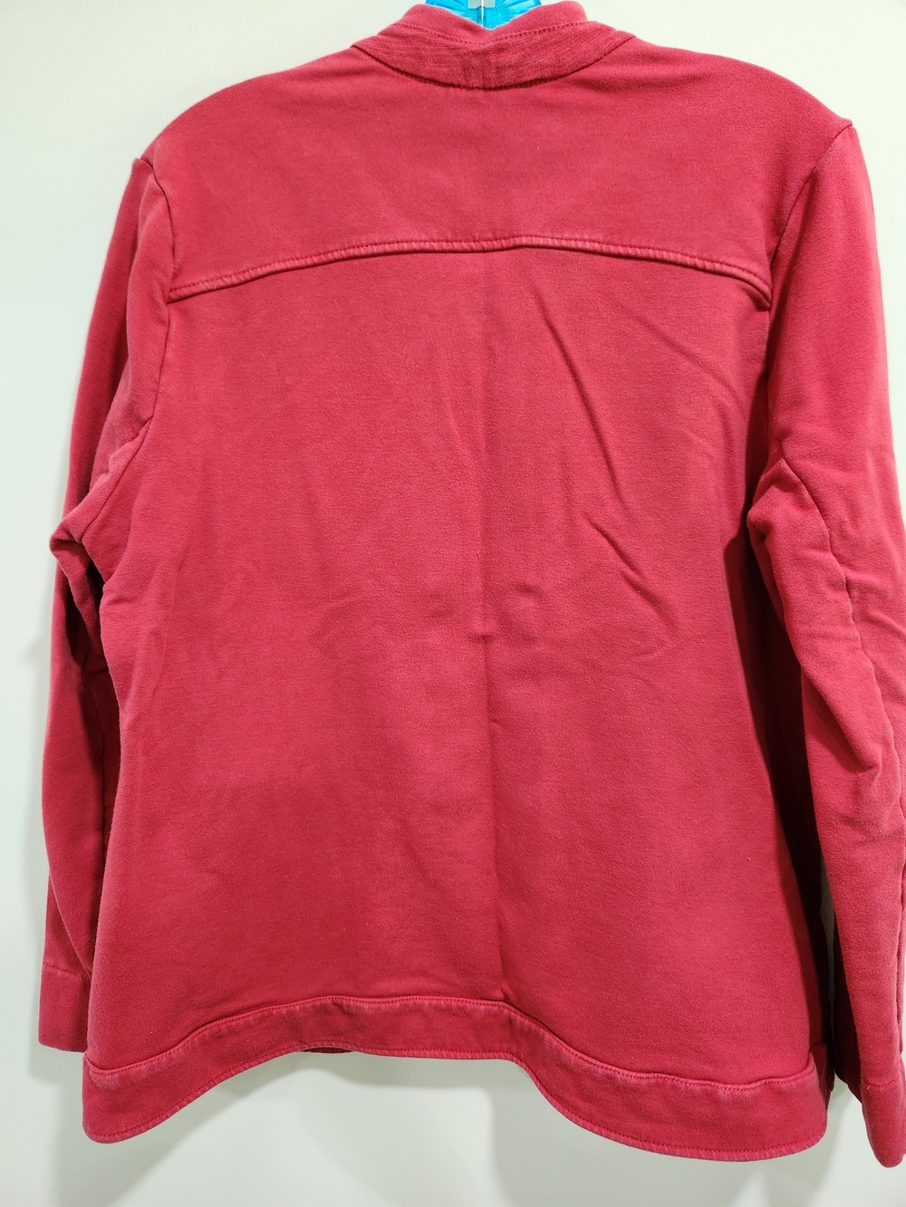 neon buddha Raspberry Button-Front Blazer Jacket - Picture 7 of 7